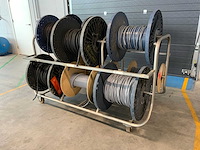 Lapp, draka lineax, ölflex krachtstroom kabel op verrijdbaar haspelrek - afbeelding 1 van  19