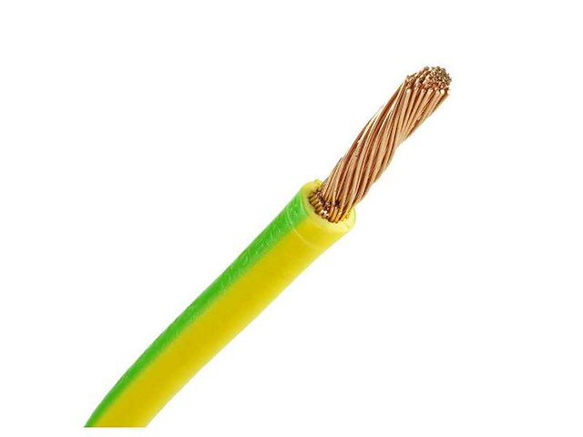 Lapp h07v-k 16mm2 aardkabel per meter geel/groen - afbeelding 2 van  7