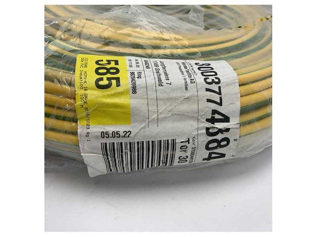 Lapp h07v-k 16mm2 aardkabel per meter geel/groen - afbeelding 6 van  7