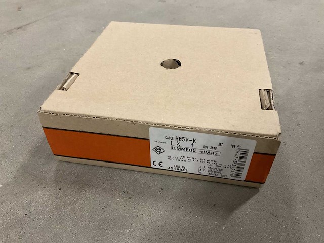 Lapp kabel h05v-k 1x1mm2 doos á 100m installatiedraad - afbeelding 1 van  1