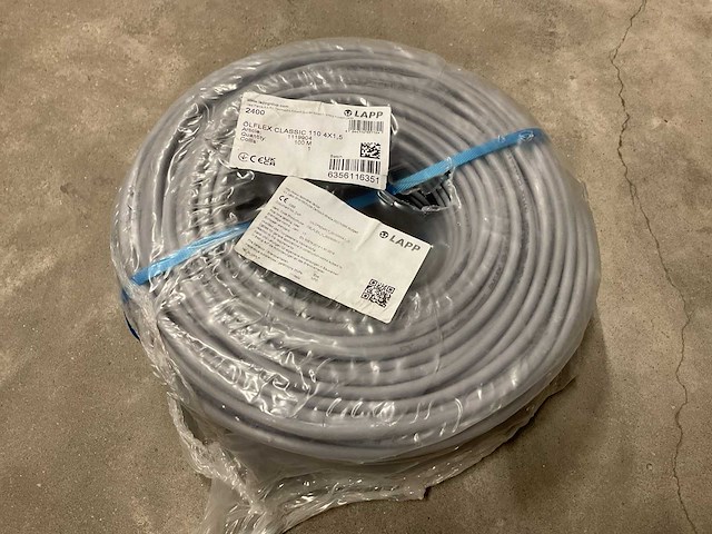 Lapp ölflex classic 110 4x1.5 rol á 100m stuurstroomkabel - afbeelding 1 van  2