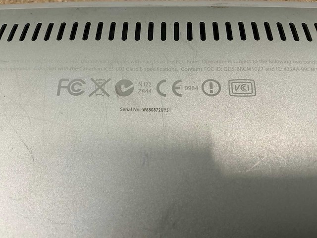 Laptop - apple inc. - macbookair1,1 - afbeelding 4 van  4