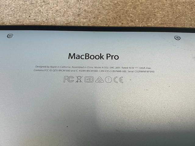 Laptop - apple inc. - macbookpro12,1 - afbeelding 6 van  6