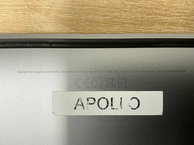 Laptop - apple inc. - macbookpro14,3 - afbeelding 4 van  4