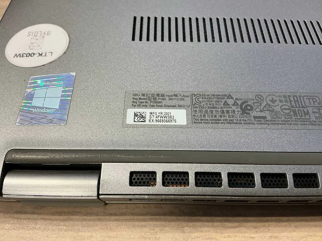 Laptop - dell inc. - latitude 5320 - afbeelding 8 van  8