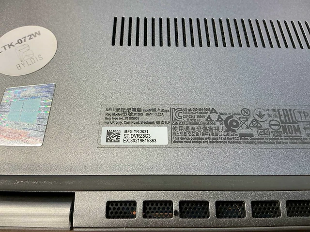 Laptop - dell inc. - latitude 5320 - afbeelding 4 van  8