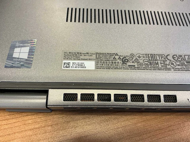 Laptop - dell inc. - latitude 5320 - afbeelding 7 van  7