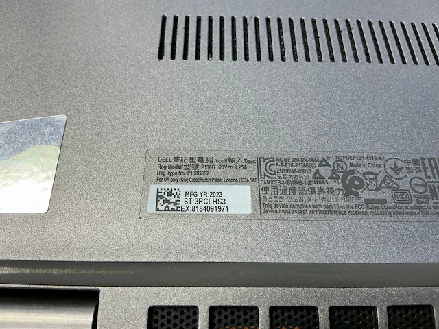 Laptop - dell inc. - latitude 5330 - afbeelding 7 van  8