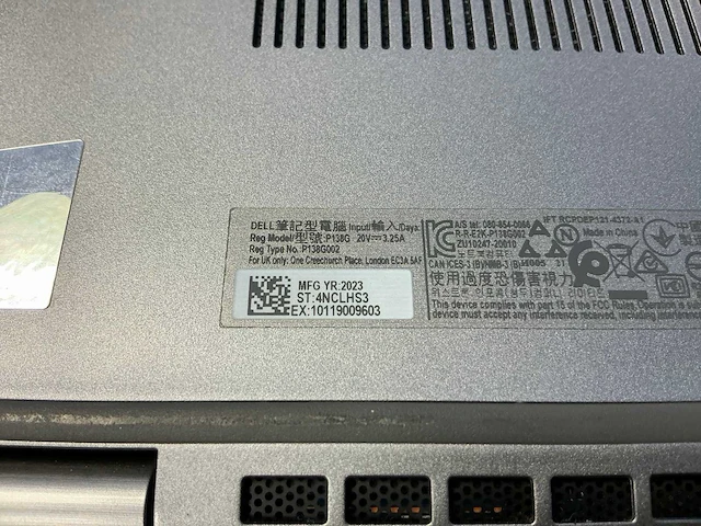 Laptop - dell inc. - latitude 5330 - afbeelding 4 van  7