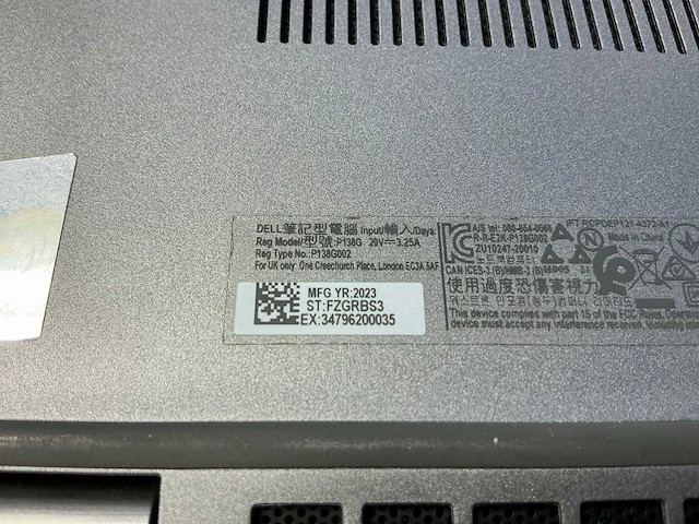 Laptop - dell inc. - latitude 5330 - afbeelding 6 van  7