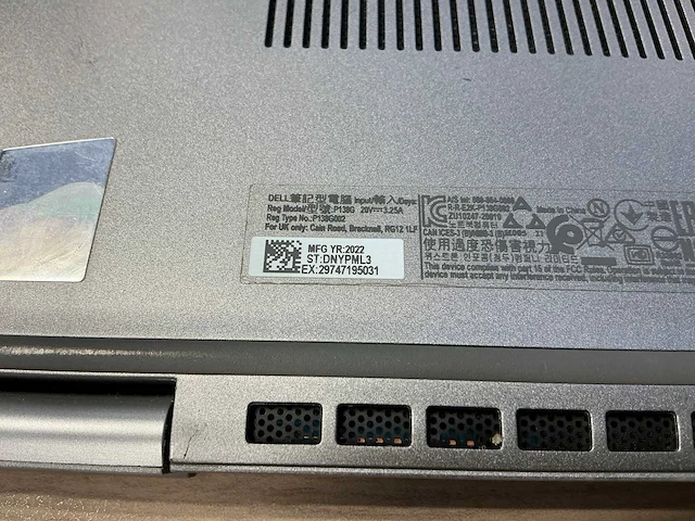 Laptop - dell inc. - latitude 5330 - afbeelding 8 van  8