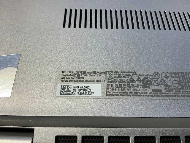 Laptop - dell inc. - latitude 5330 - afbeelding 8 van  8