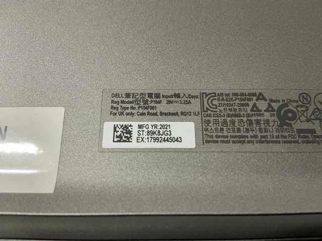 Laptop - dell inc. - latitude 5520 - afbeelding 7 van  7