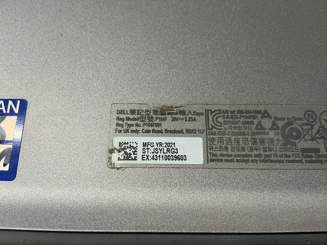 Laptop - dell inc. - latitude 5520 - afbeelding 6 van  6