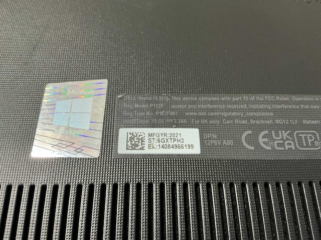 Laptop - dell inc. - vostro 15 3510 - afbeelding 6 van  6