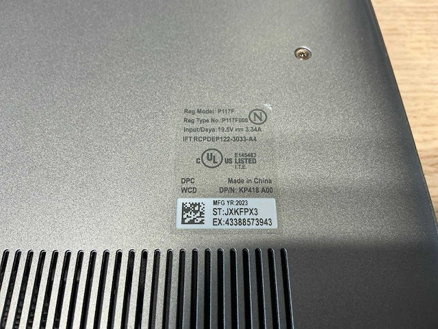 Laptop - dell inc. - vostro 16 5630 - afbeelding 7 van  7