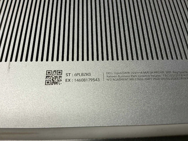 Laptop - dell inc. - xps 15 9510 - afbeelding 7 van  7
