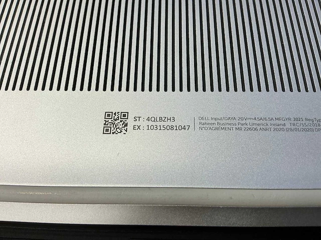 Laptop - dell inc. - xps 15 9510 - afbeelding 9 van  9