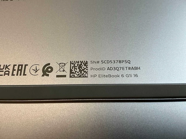 Laptop - hp - elitebook 6 g1i 16 inch notebook ai pc - afbeelding 7 van  7