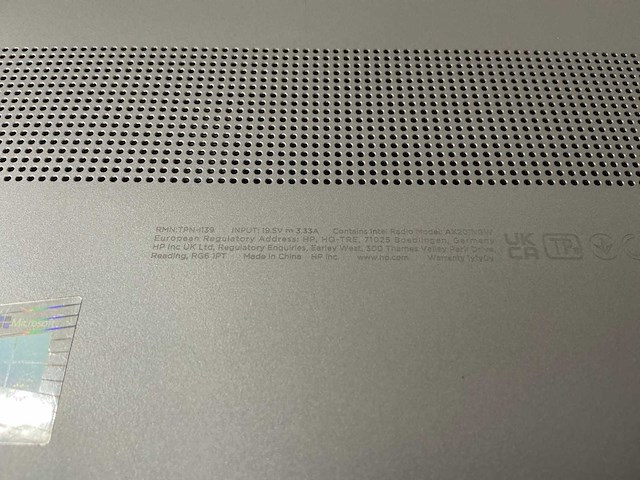 Laptop - hp - hp 470 g8 notebook pc - afbeelding 5 van  8