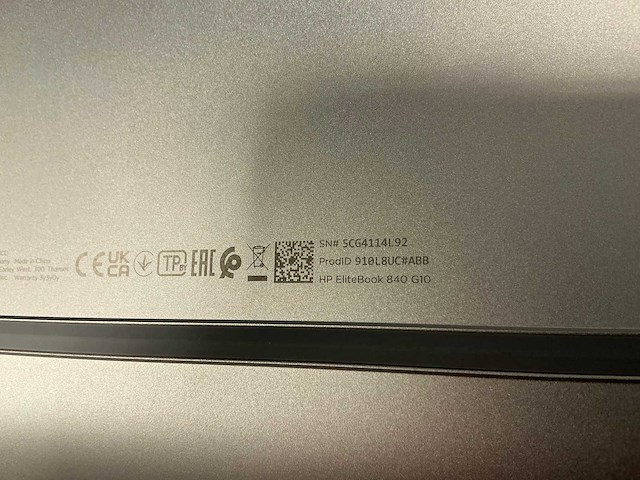 Laptop - hp - hp elitebook 840 14 inch g10 notebook pc - afbeelding 7 van  7