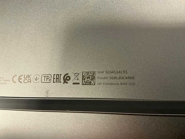 Laptop - hp - hp elitebook 840 14 inch g10 notebook pc - afbeelding 7 van  7