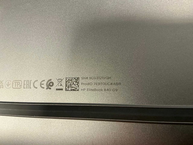 Laptop - hp - hp elitebook 840 14 inch g9 notebook pc - afbeelding 7 van  7