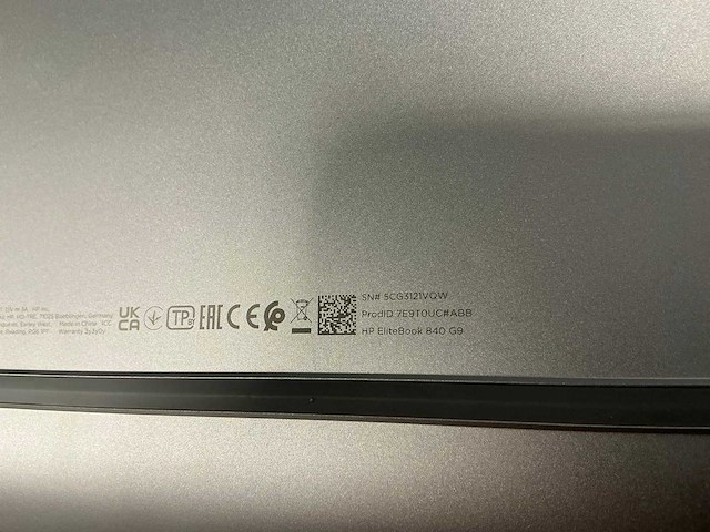 Laptop - hp - hp elitebook 840 14 inch g9 notebook pc - afbeelding 7 van  7