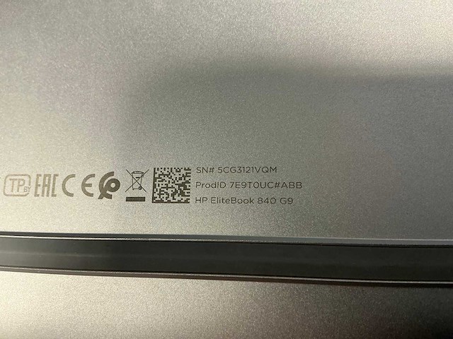 Laptop - hp - hp elitebook 840 14 inch g9 notebook pc - afbeelding 7 van  7