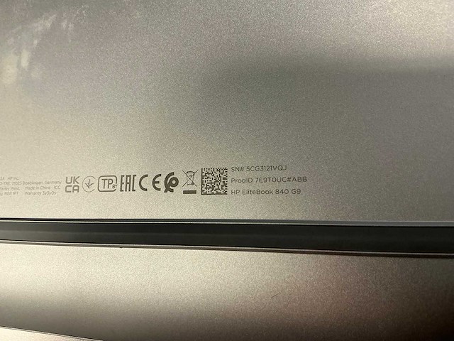 Laptop - hp - hp elitebook 840 14 inch g9 notebook pc - afbeelding 8 van  8
