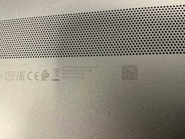 Laptop - hp - hp elitebook 840 aero g8 notebook pc - afbeelding 7 van  7