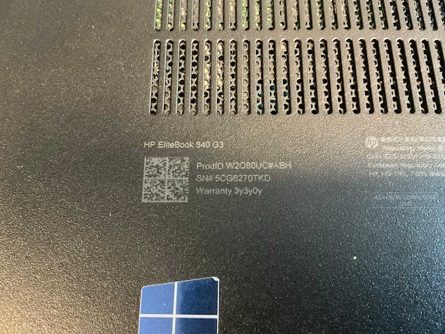 Laptop - hp - hp elitebook 840 g3 (10x) - afbeelding 10 van  20
