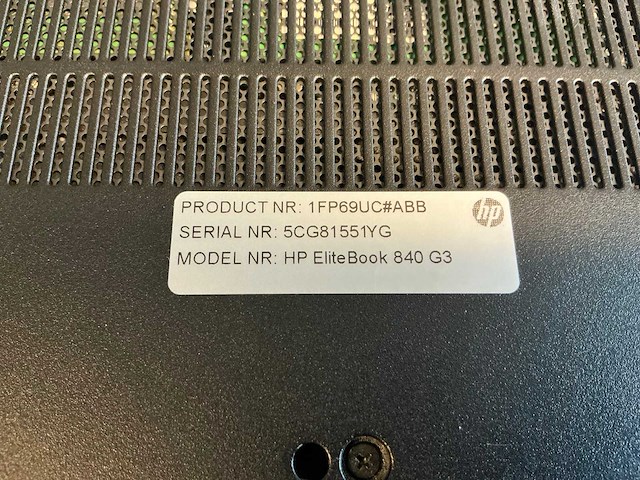 Laptop - hp - hp elitebook 840 g3 (7x) - afbeelding 12 van  15