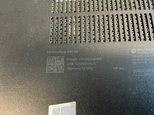 Laptop - hp - hp elitebook 840 g3 (8x) - afbeelding 10 van  16