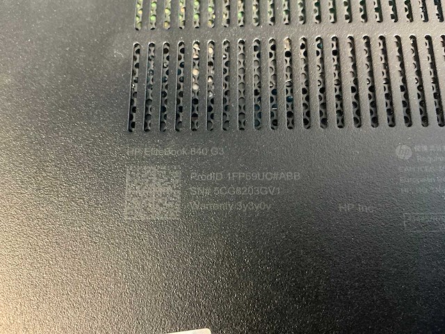 Laptop - hp - hp elitebook 840 g3 (8x) - afbeelding 16 van  16