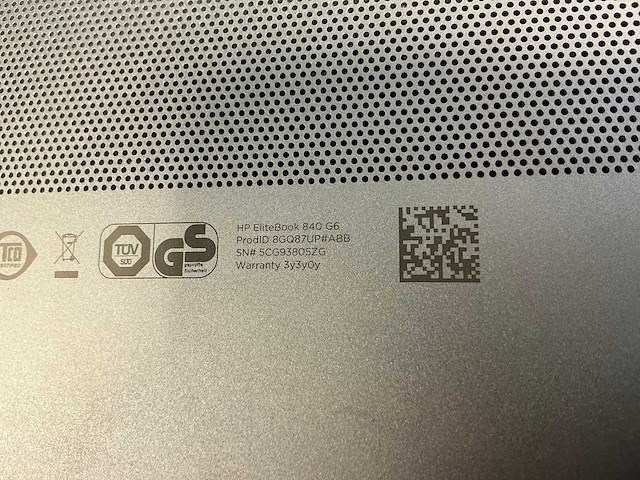 Laptop - hp - hp elitebook 840 g6 - afbeelding 7 van  7