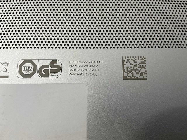 Laptop - hp - hp elitebook 840 g6 - afbeelding 7 van  7
