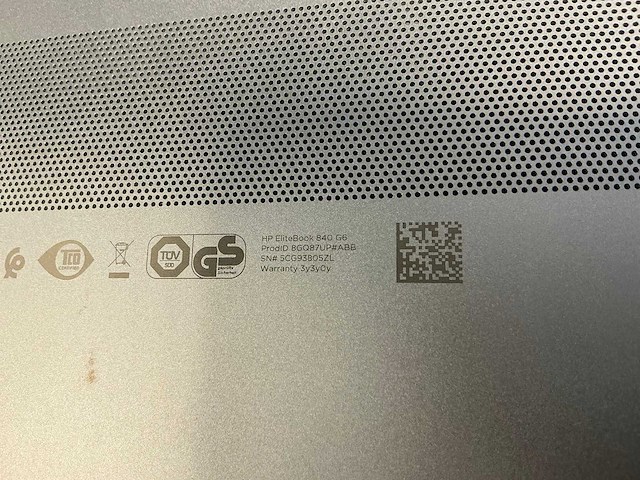 Laptop - hp - hp elitebook 840 g6 - afbeelding 7 van  7