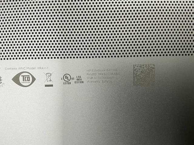 Laptop - hp - hp elitebook 840 g6 - afbeelding 5 van  5