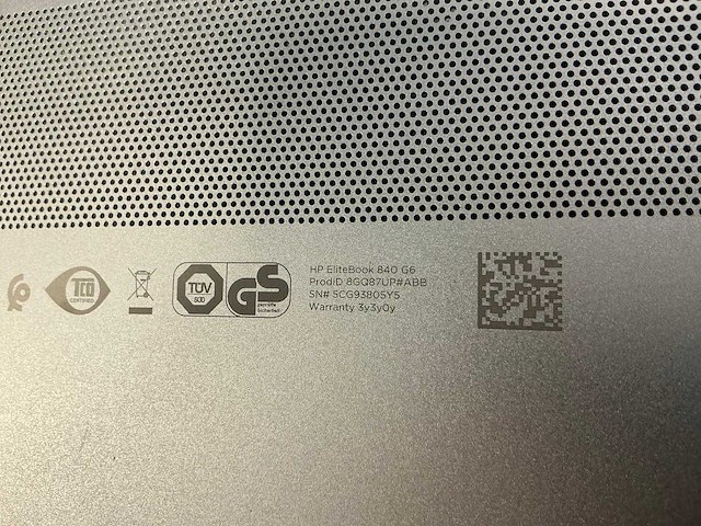 Laptop - hp - hp elitebook 840 g6 - afbeelding 7 van  7