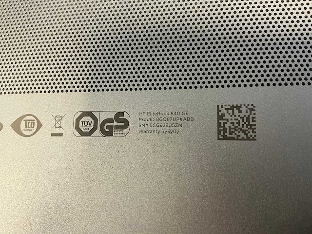 Laptop - hp - hp elitebook 840 g6 - afbeelding 7 van  7