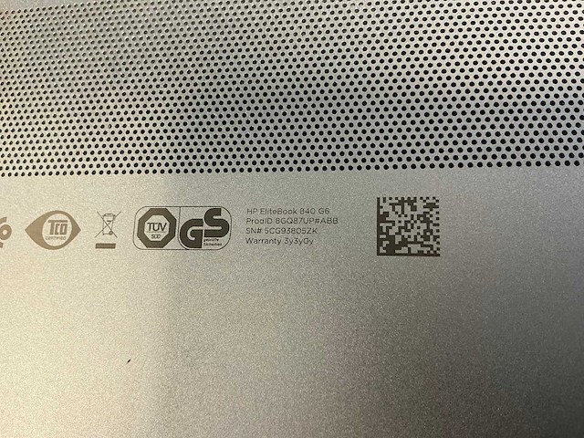 Laptop - hp - hp elitebook 840 g6 - afbeelding 7 van  7