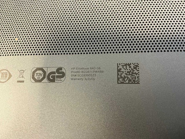Laptop - hp - hp elitebook 840 g6 - afbeelding 7 van  7