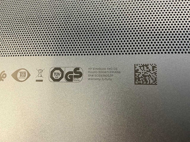 Laptop - hp - hp elitebook 840 g6 - afbeelding 7 van  7