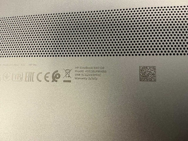 Laptop - hp - hp elitebook 840 g8 notebook pc - afbeelding 7 van  7