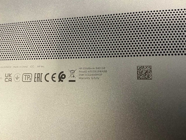Laptop - hp - hp elitebook 840 g8 notebook pc - afbeelding 7 van  7