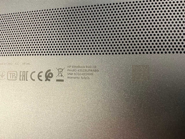 Laptop - hp - hp elitebook 840 g8 notebook pc - afbeelding 7 van  7