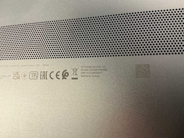 Laptop - hp - hp elitebook 840 g8 notebook pc - afbeelding 7 van  7