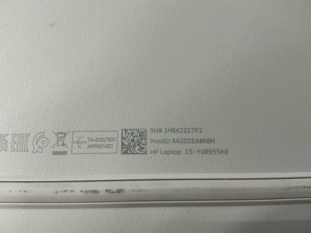 Laptop - hp - hp laptop 15-fd0955nd - afbeelding 6 van  7