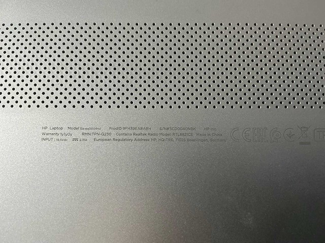 Laptop - hp - hp laptop 15s-eq0004nd - afbeelding 7 van  7